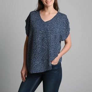 Ann Taylor LOFT Polka Dot Women's Blouse